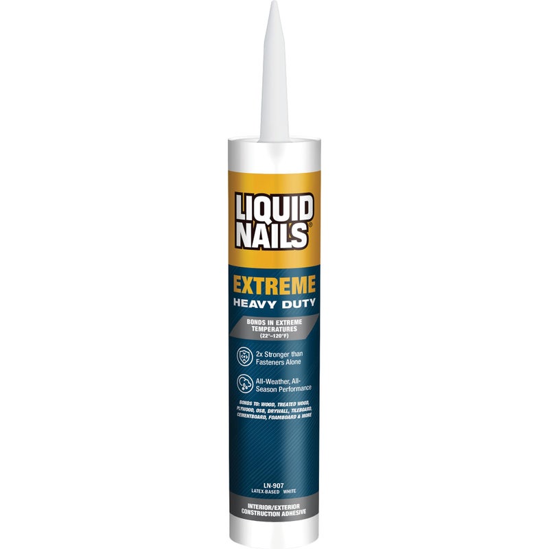 Liquid Nails - 414607 LN-907 Extreme Heavy Duty Construction Adhesive (LN-907) 10 oz - Image 1